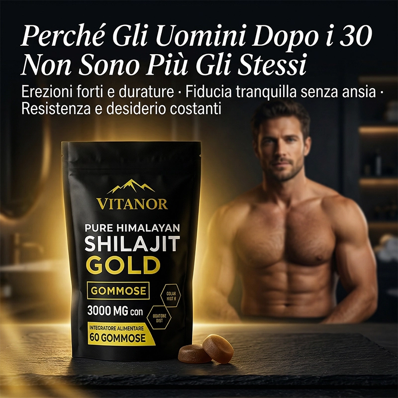 Vitanor™ — La Caramella che Risveglia l'Uomo che Eri