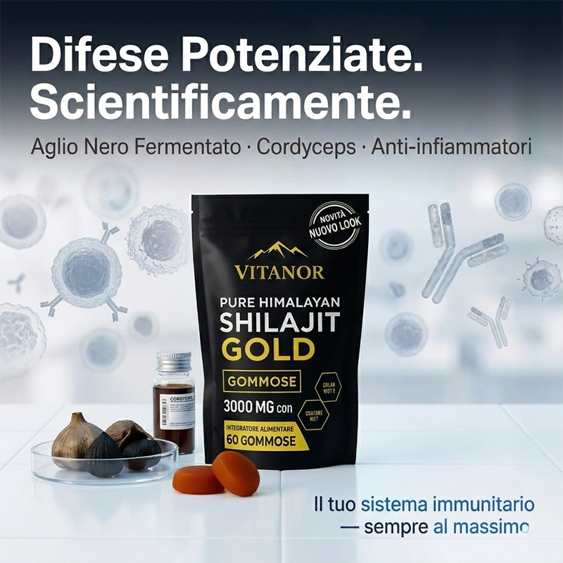 Vitanor™ — La Caramella che Risveglia l'Uomo che Eri