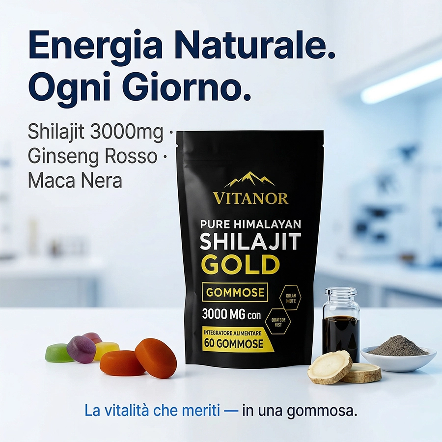 Vitanor™ — La Caramella che Risveglia l'Uomo che Eri